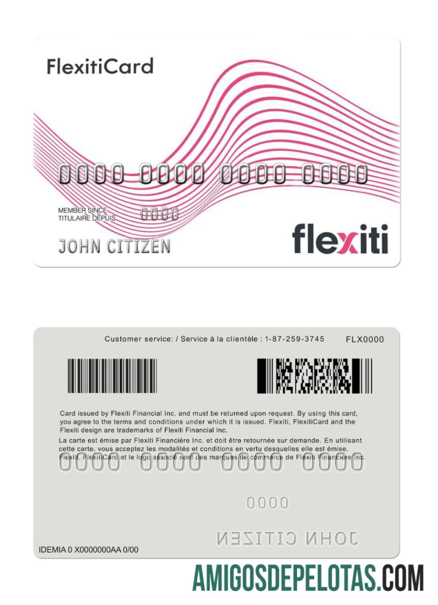 Cartão Flexiti Canadá baixar para verificação